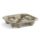 4-Cup Pulp BioCup Tray