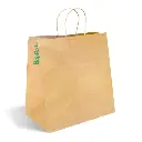 Jumbo Twist Handle Kraft Paper Bags 355x220x370mm 