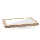 Extra Large BioBoard Catering Tray PLA Window Lid