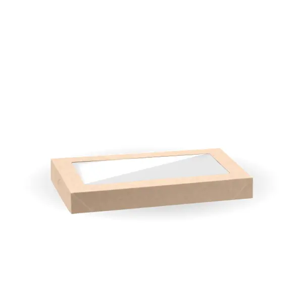 Extra Small BioBoard Catering Tray PLA Window Lid 