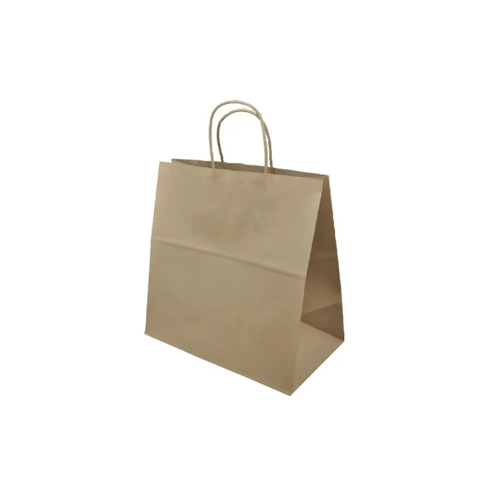 ToGoBag 305x305x175 Kraft Bag with Twist Handle