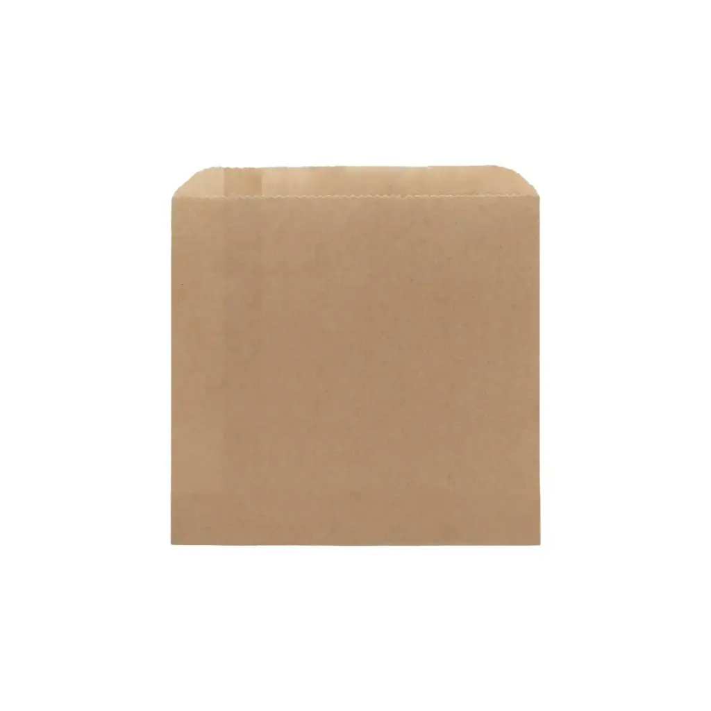 1 Square Brown Bag 