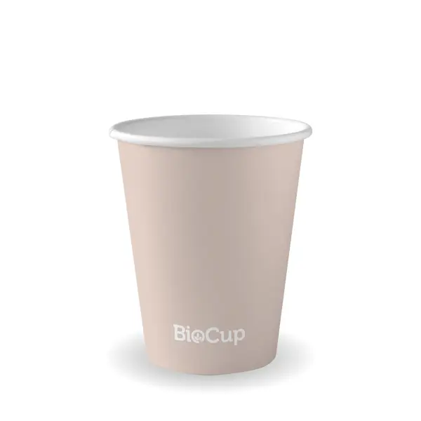 8oz (80mm) Stone Single Wall BioCup
