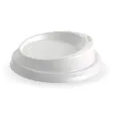 8oz (80mm) Small White PS BioCup Lid