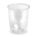 500ml Clear Unbranded Tumbler Biocup