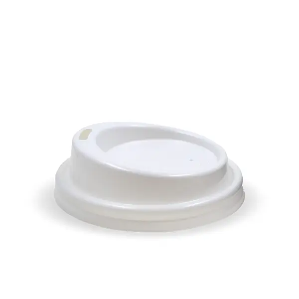 4oz White PS Sipper BioCup Lid