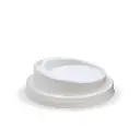 4oz White PS Sipper BioCup Lid