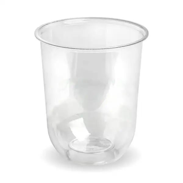 250ml Clear Unbranded Tumbler Biocup