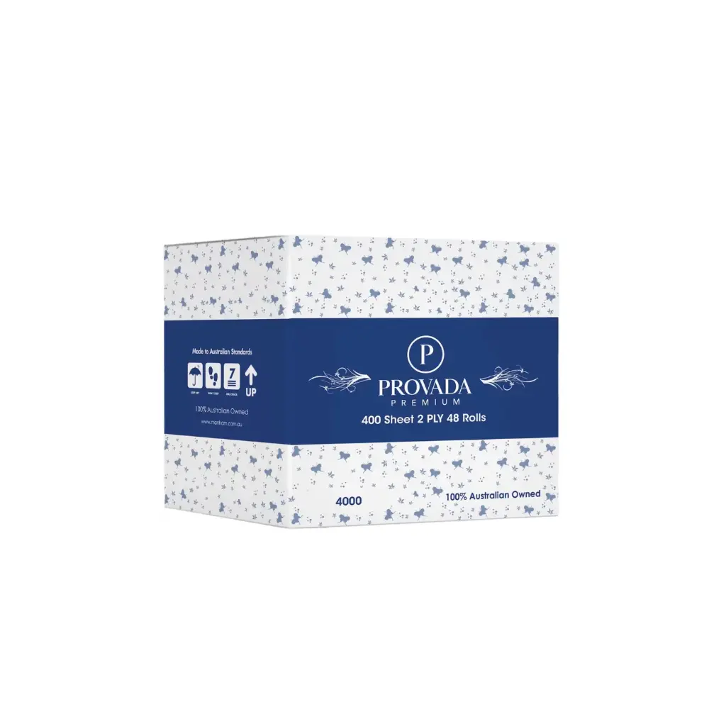 2ply Individually Wrap Toilet Paper - 48 Rolls