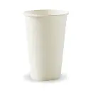 12oz (80mm) White Single Wall BioCup