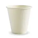 8oz (90mm) White Single Wall BioCup