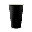 16oz (90mm) Black Single Wall BioCup