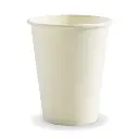 12oz (90mm) White Single Wall BioCup