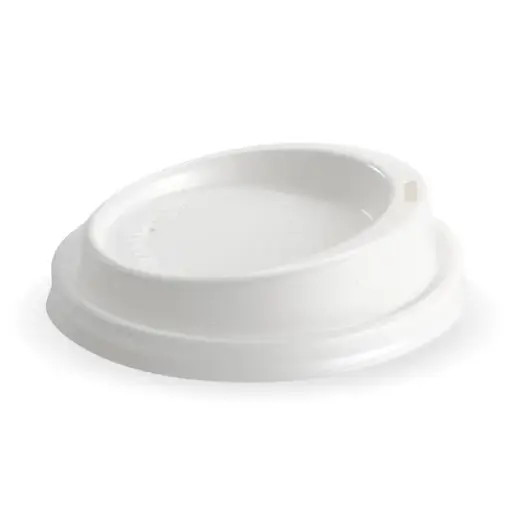 [BCL-12.16.20W] 12/16oz (90mm) Large White PS BioCup Lid