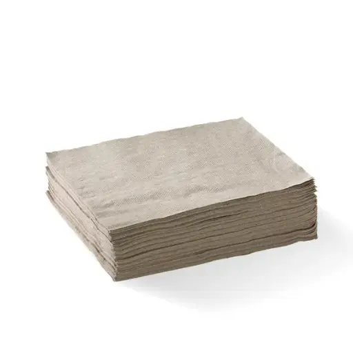 [L-LN1/4-2PN] 2-Ply 1/4 Fold Natural Lunch BioNapkin
