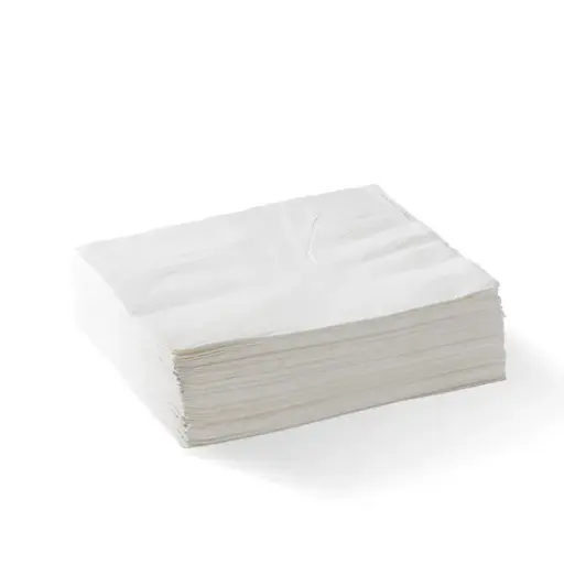 [L-LN1/4-2PW] 2-Ply 1/4 Fold White Lunch BioNapkin