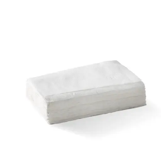 [L-TDN-W] E-Fold Tall 1-Ply White Dispenser BioNapkin