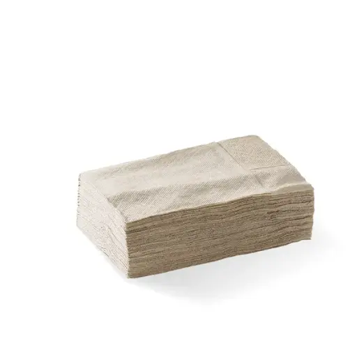 [L-CDN-N] D-Fold Compact 1-Ply Natural Dispenser BioNapkin