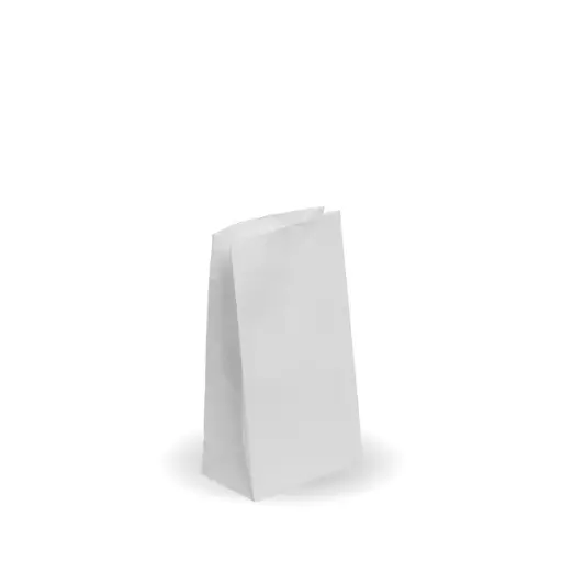 [BAG-SOS-4-W] #4 SOS White Paper Bag