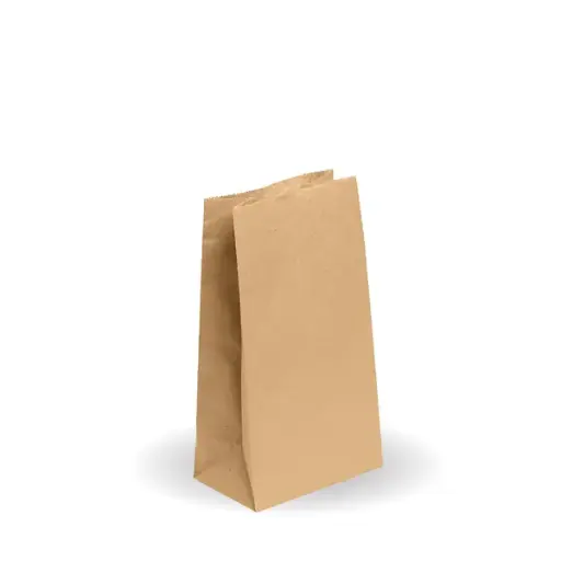 [BAG-SOS-6-B] #6 SOS Kraft Paper Bag