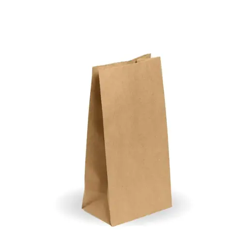[BAG-SOS-8-B] #8 SOS Kraft Paper Bag