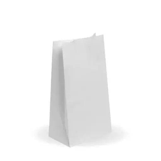 [BAG-SOS-12-B] #12 SOS White Paper Bag