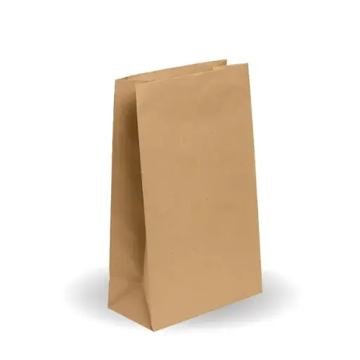 [BAG-SOS-16-B] #16 SOS Kraft Paper Bag