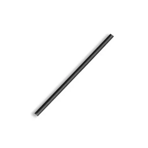 [JP-PBS-4.5X120 COCKTAIL-B] 4.5mm Cocktail Black BioStraw