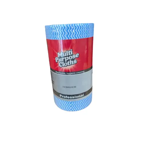 [Blue-Wipe] Generic Heavy Duty Blue Wiper Rolls