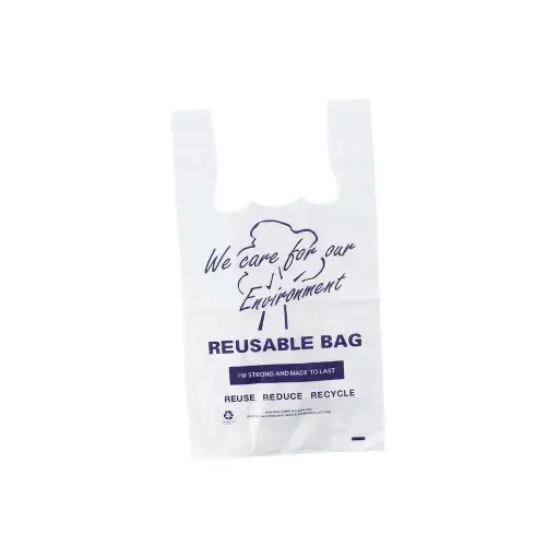 [SINGLETSMALL] Small Reusable Carry Bags Plain 420 x 220 x 130