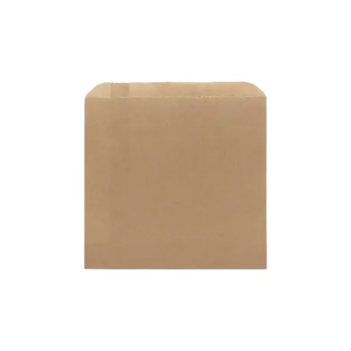 [1SQB] 1 Square Brown Bag 