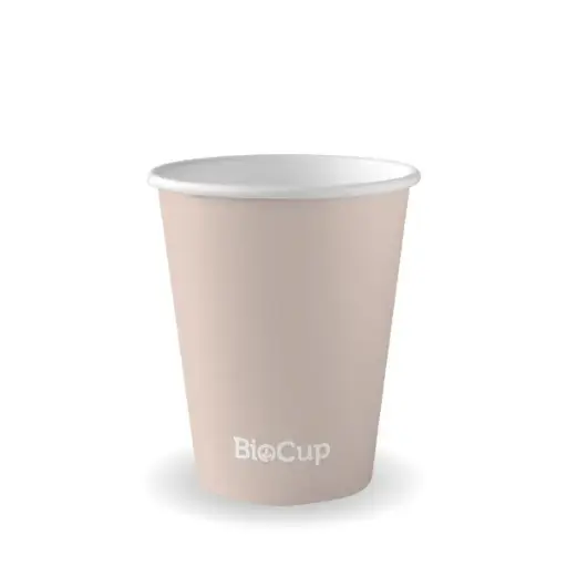 [ABC-8] 8oz (80mm) Stone Single Wall BioCup