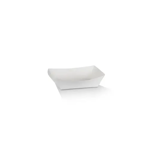 [T2TRAY] T2 FOOD TRAY # 2 WHITE 110*76*40 (900)
