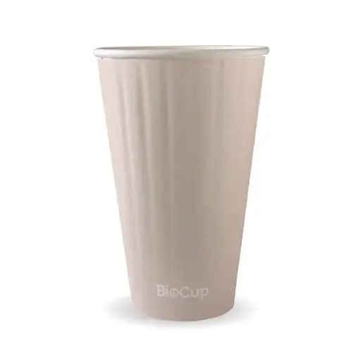 [ABC-16DW] 16oz (90mm) Stone Double Wall Biocup