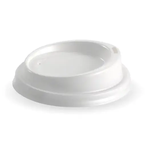 [BCL-8W] 8oz (80mm) Small White PS BioCup Lid