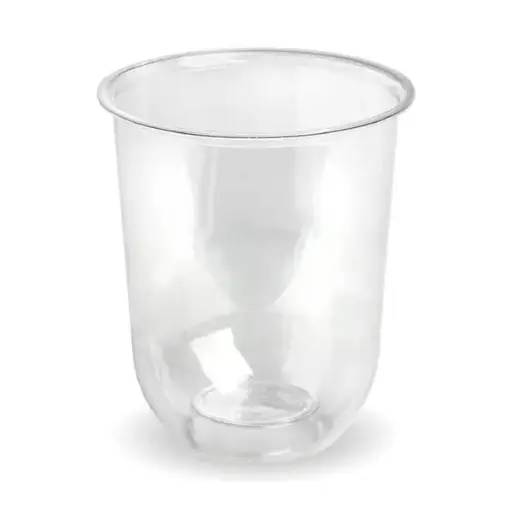 [Q-500-C] 500ml Clear Unbranded Tumbler Biocup