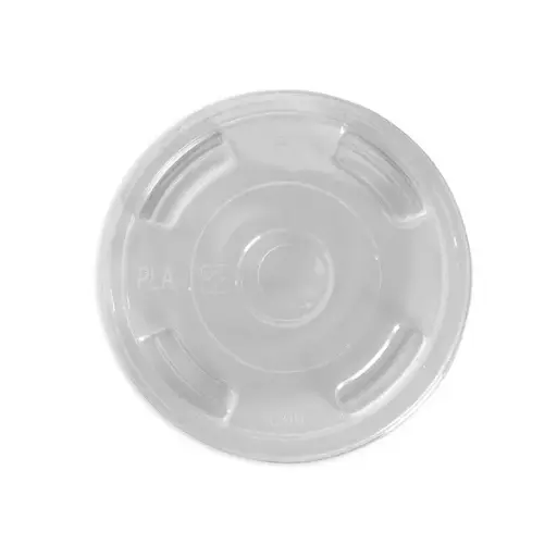 [C-96F] 300-700ml Flat Clear BioCup Lid