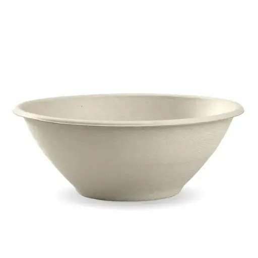 [B-BL-40-N] 40oz Natural Plant Fibre BioBowl