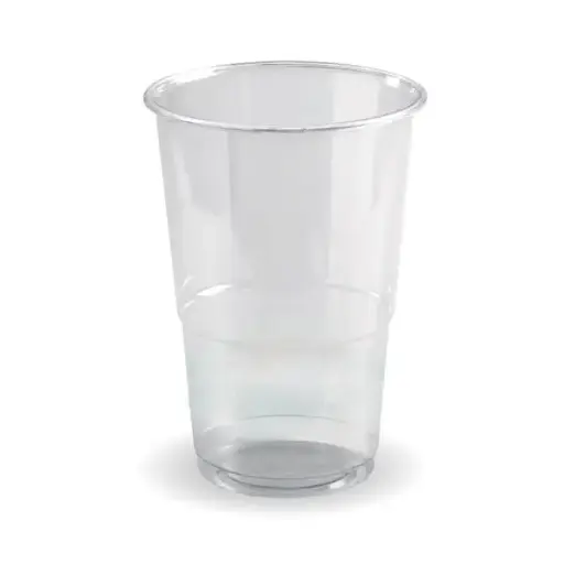 [R-280Y-C] 280ml Clear Unbranded BioCup