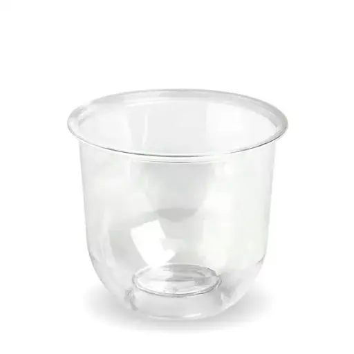 [Q-360-C] 360ml Clear Unbranded Tumbler Biocup