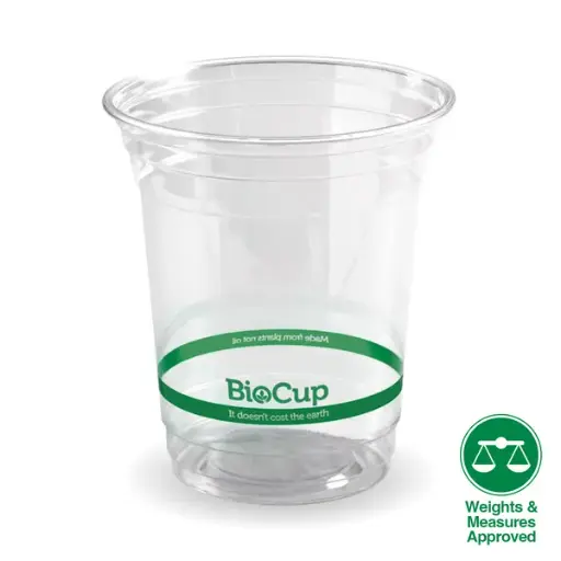 [R-420] 420ml Clear BioCup