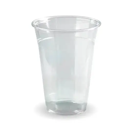 [R-500Y-C] 500ml Clear Unbranded BioCup