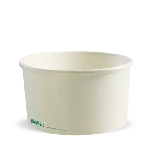 [BB-BL-LARGE-W] 1,000ml Large White BioBowl