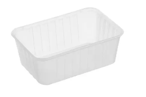 [REB1000] 1000ML RIBBED RECTANGLE Base