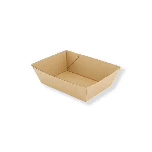 [KT1] Brown Tray 1 (131x91x50) Carton of 500