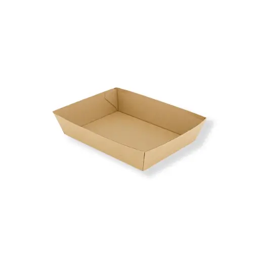 [KT3] Brown Tray 3 (180x134x45) Carton of 240