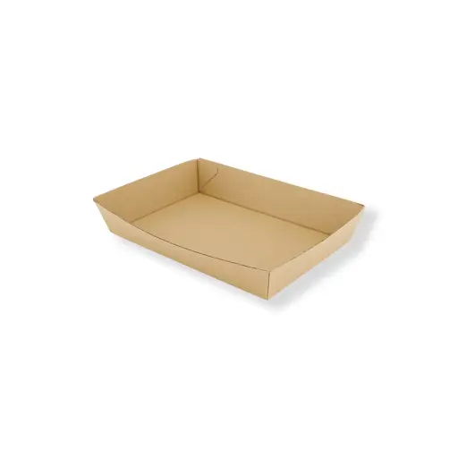 [KT4] Brown Tray 4 (152x228x45) Carton of 240