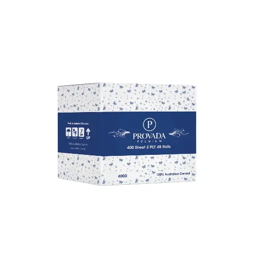 [400V] 2ply Individually Wrap Toilet Paper - 48 Rolls