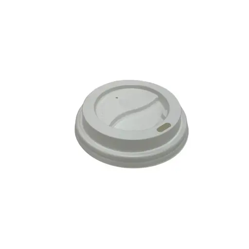 [8TLP] 8oz Travel Lid White (80MM)