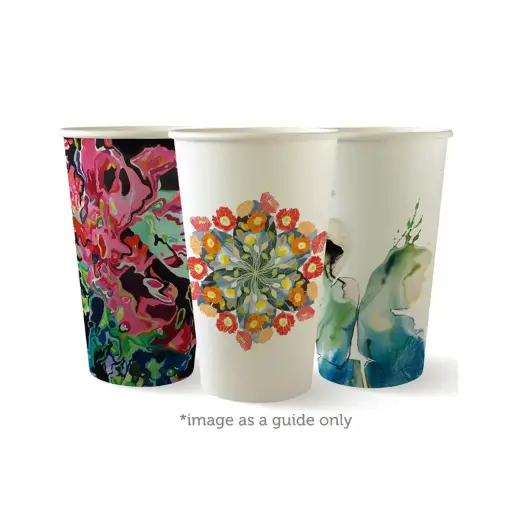 [BC-16-ART SERIES] 16oz (90mm) Art Series Single Wall BioCup